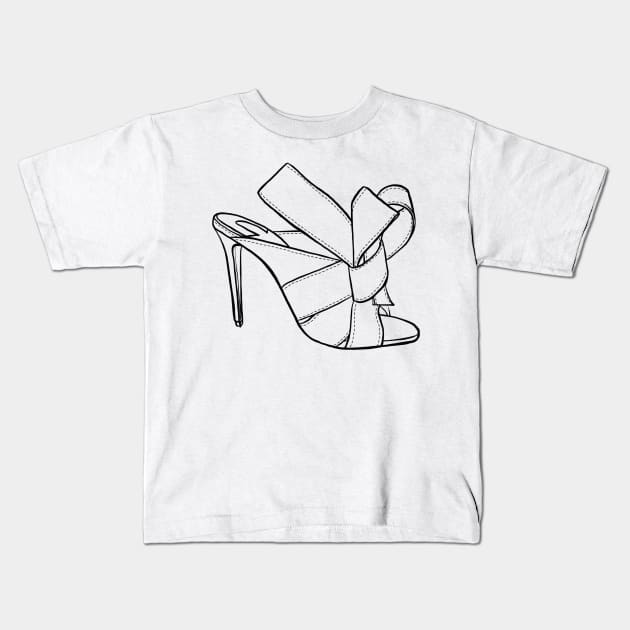 Women shoes Kids T-Shirt by Svetlana Pelin